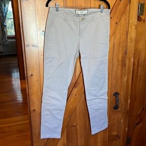 A&F chinos- grey